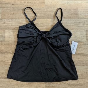 Black Women's Swim Top